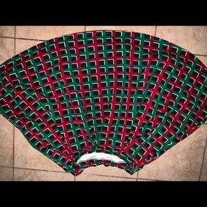Christmas color skirt